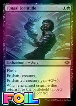 x1 Fungal Fortitude LCI MTG 106 FOIL COMMON M/NM 1x - Image 1