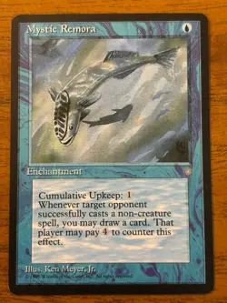 Mystic Remora - MTG - 1995 - Image 1