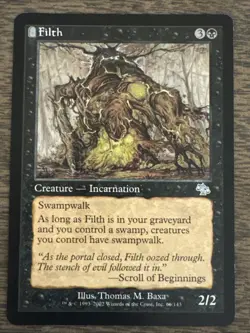 Filth Judgment MTG Magic the Gathering NM - Image 1