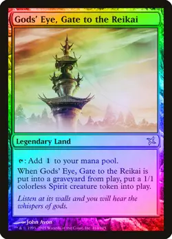 Gods' Eye, Gate to the Reikai FOIL Betrayers of Kamigawa HEAVILY PLD ABUGames - Image 1
