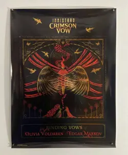 Innistrad Crimson Vow 24x18 Foil Promo Store Poster Magic The Gathering MTG 2021 - Image 1