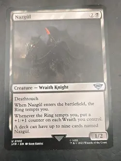 Nazgul Universes Beyond: the Lord of the Rings MTG Regular Lightly Played - Image 1