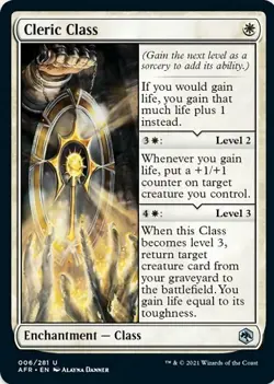 1 x Cleric Class - Adventures in the Forgotten Realms - LP - MTG - Image 1