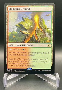 Stomping Ground R 0258 Edge of Eternities Rare Land Magic the Gathering TCG NM/M - Image 1