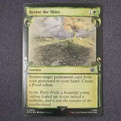 Revive the Shire (Showcase Scrolls) - C - Foil - LTR #636 - NM - Image 1