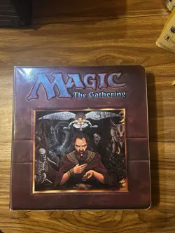 Magic The Gathering Pete Venters 1995 Ultra Pro 3 Binder Rare Restless Dead - Image 1