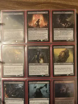 Magic The Gathering Pete Venters 1995 Ultra Pro 3 Binder Rare Restless Dead - Image 4