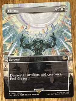 MTG Final Fantasy, Ultima - Borderless - Image 1