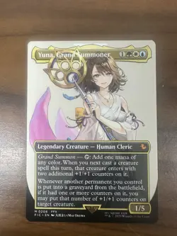 Yuna, Grand Summoner (Borderless) Commander: Final Fantasy Regular - Image 1