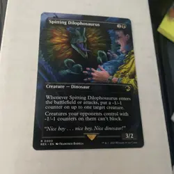 Jurassic World Collection (REX) Spitting Dilophosaurus (Borderless) #3 MTG - Image 1
