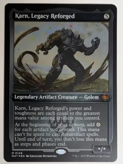 MTG - Karn, Legacy Reforged - MAT - M - Foil Etched - 149 - Image 1