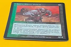 MTG KARN, SILVER GOLEM (Foil) Arena Promo (OldManMTG 013-191) - Image 5