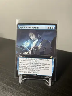 Spirit Water Revival (Extended Art) MTG: Avatar The Last Airbender - R 0370 - Image 1