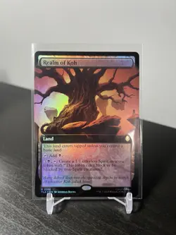 Realm of Koh (Extended Art - Foil) MTG: Avatar The Last Airbender - R 0391 - Image 1