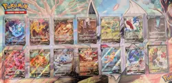 Pokemon Evolving Skies Alternate Full Art Complete Set All Eeveelutions NM Raw - Image 1