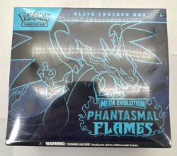 Pokemon Phantasmal Flames Elite Trainer Box Sealed TCG Mega Evolution ETB - Image 1