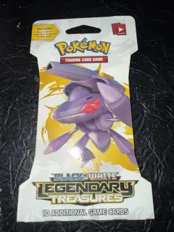 Pokemon Legendary Treasures Black & White - Sealed Sleeved Booster Pack - Image 1