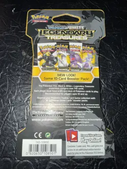 Pokemon Legendary Treasures Black & White - Sealed Sleeved Booster Pack - Image 2