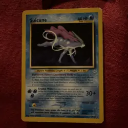Suicune 27/64 Neo Revelation Regular Pokemon TCG Rare NM/LP++ - Image 1