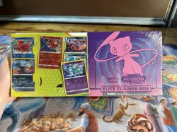 Pokemon TCG Rare Fusion Strike ETB Costco bundle Box Sealed Elite Trainer Box - Image 1