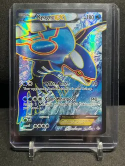 Kyogre EX 148/160 Full Art Ultra Rare Holo Pokemon 2015 Primal Clash - MP - Image 1