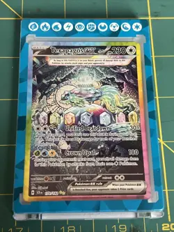 Pokemon TCG Terapagos EX 170/142 Stellar Crown Holo Special Illustration Rare - Image 1
