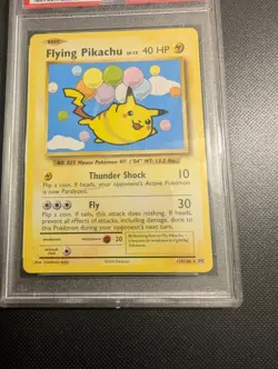 2016 Pokemon XY Evolutions Flying Pikachu 110/108 PSA 10 Secret - Image 3