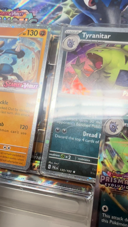 Pokemon Prismatic Lucario ex and Tyranitar ex Premium Collection - BOX ERROR - Image 2