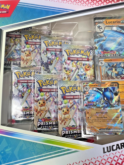 Pokemon Prismatic Lucario ex and Tyranitar ex Premium Collection - BOX ERROR - Image 4