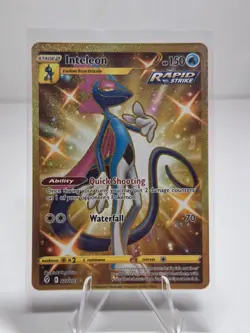 Pokemon - Inteleon - 227/203 - SWSH Evolving Skies - Gold Secret Rare - Image 1