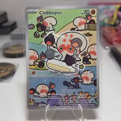 Pokemon TCG Clobbopus 207/191 Surging Sparks - Illustration Rare - NM - Image 1
