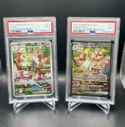 PSA 9 Gardevoir ex 245/198 & Kirlia 212/198 SV1 Base Set IR Lot Pokemon TCG NM/M - Image 1
