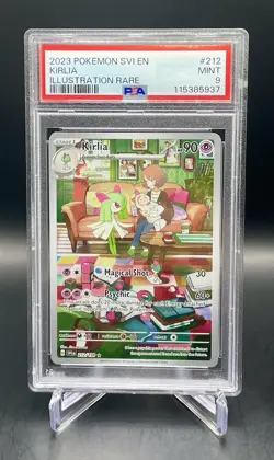 PSA 9 Gardevoir ex 245/198 & Kirlia 212/198 SV1 Base Set IR Lot Pokemon TCG NM/M - Image 2