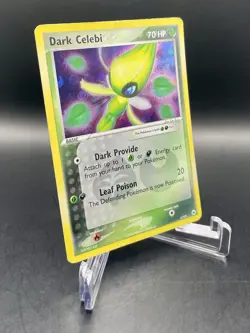Dark Celebi 4/101 EX Hidden Legends (2004) Reverse Holo Unique Art Pokemon TCG - Image 3