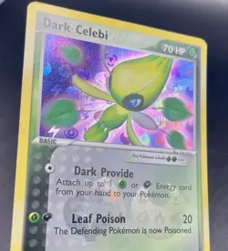 Dark Celebi 4/101 EX Hidden Legends (2004) Reverse Holo Unique Art Pokemon TCG - Image 5