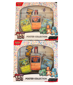 2x Pokemon TCG Scarlet & Violet 151 Poster Collection Box - 6 Booster Packs 820650853166 - Image 1