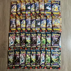 Pokemon 18x Surging Sparks + 18x Twilight Sealed Singles - 36 Booster Pack Lot - Image 2