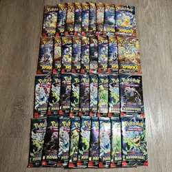 Pokemon 18x Surging Sparks + 18x Twilight Sealed Singles - 36 Booster Pack Lot - Image 3