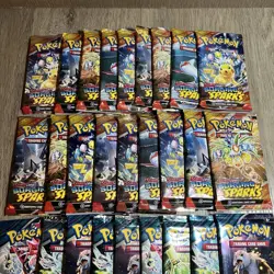 Pokemon 18x Surging Sparks + 18x Twilight Sealed Singles - 36 Booster Pack Lot - Image 5