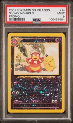 Slowking Holo Promo PSA 9 2001 Pokemon Southern Islands Promo #14 - Image 1