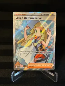 Pokemon TCG Lillie's Determination #169/132 Full Art ME01: Mega Evolution - Image 1