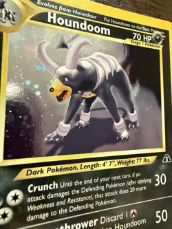Pokemon TCG - Houndoom Neo Discovery Holo Rare - Image 2