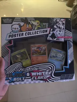 Pokemon Black Bolt & White Flare Unova Poster Collection *Promos + Poster only!* - Image 1