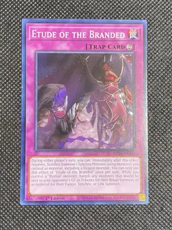 YuGiOh! - Etude of the Branded MP24-EN351 Common 1st Edition Near Mint - Image 1