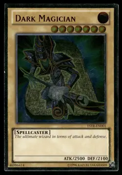 Yugioh! Dark Magician (UTR) YSYR-EN001 Ultimate Rare LP - Image 1
