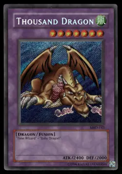 Yugioh! Thousand Dragon MRD-143 Secret Rare HP/MP - Image 1