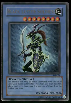 Yugioh! Black Luster Soldier SYE-024 Ultra Rare HP - Image 1