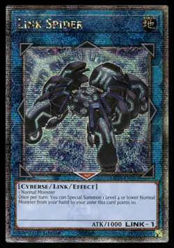 Yugioh! Link Spider (Quarter Century Secret Rare) MP24-EN045 - Image 1