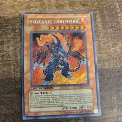 Volcanic Doomfire CT04-EN004 - Secret rare - Limited Edition Yu Gi Oh - Image 1
