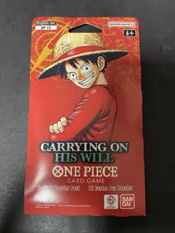 6x ENGLISH One Piece CCG: Carrying On His Will - Sleeved Booster Pack lot OP-13 - Image 2